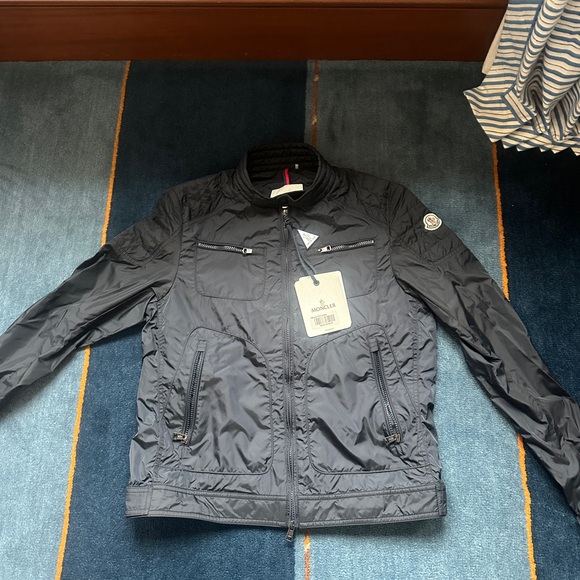 Moncler Dark Gray Windbreaker Jacket